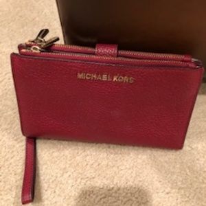 Michael Kors wallet red